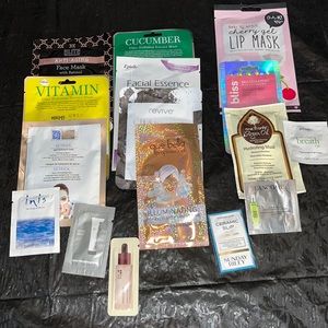 Face & Lip & Eye Masks Bundle of All Individual Packages NWOT